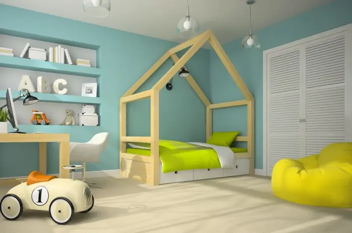 Ide Dekorasi Kamar Anak Bernuansa Hijau