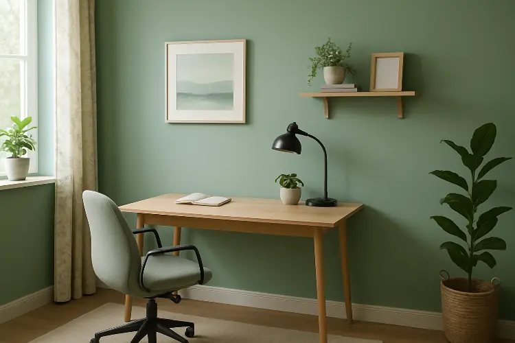 Area Kerja Rumah yang Fokus dan Damai