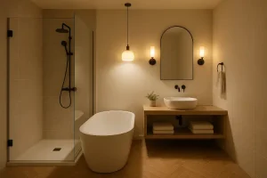 Ide Penempatan Lampu Kamar Mandi yang Estetik dan Nyaman