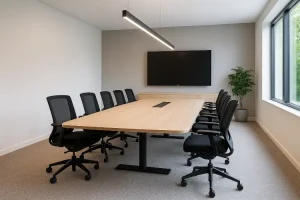 Inspirasi Meja Rapat Kantor yang Modern, Nyaman, dan Bikin Produktif