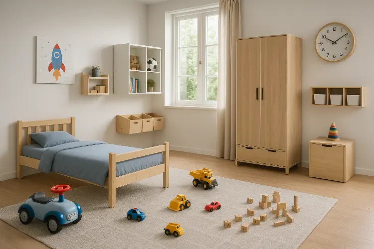 Kamar Anak Laki-Laki untuk si Aktif