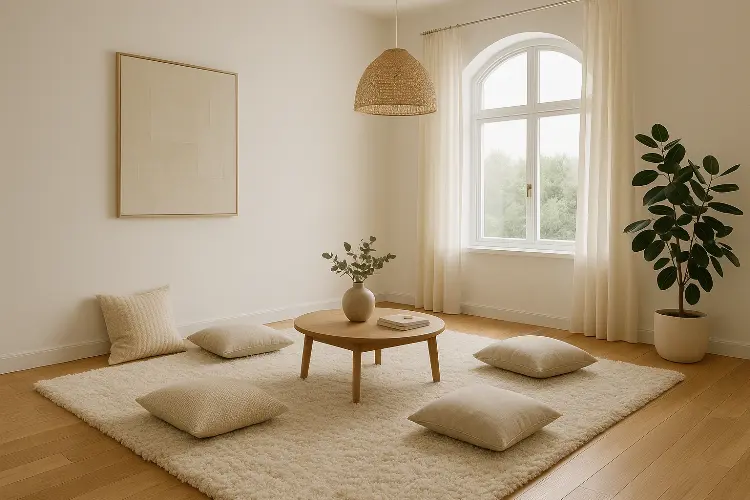 Karpet Tebal dan Lantai Kayu