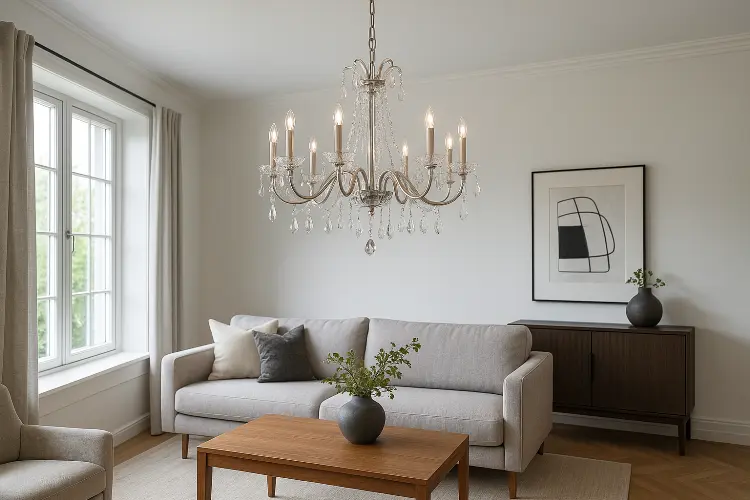 Lampu Gantung Kristal Klasik Modern