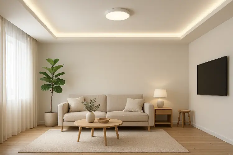 Plafon Ruang Tamu Minimalis Sederhana