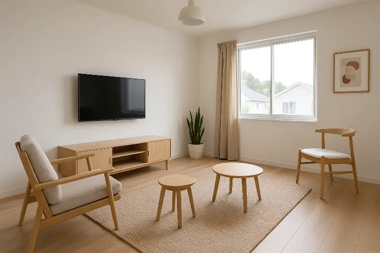 Ruang TV Minimalis Tanpa Sofa: Multifungsi & Praktis