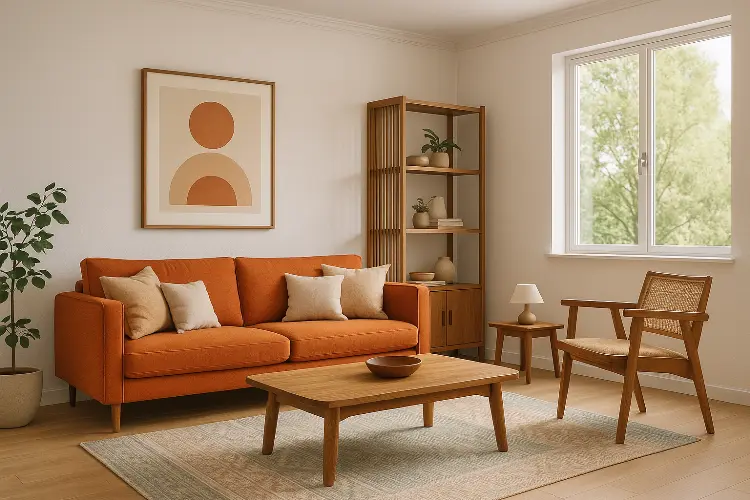 Dominasi Oranye Cokelat