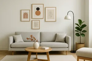 Inspirasi Hiasan Dinding Ruang Tamu Minimalis dan Modern yang Estetik