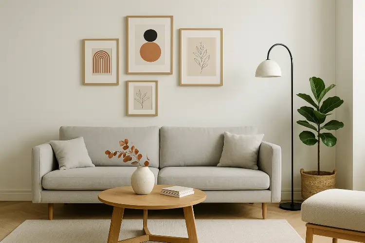 Inspirasi Hiasan Dinding Ruang Tamu Minimalis dan Modern yang Estetik